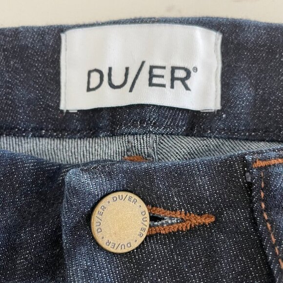 DU/ER 5 Pocket Denim Style #WFLK3202 DWash MRise Slim Jeans Blue Sz 25 x 31 - Picture 9 of 15